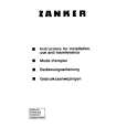 ZANKER WF2040 Owners Manual