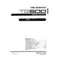 YAMAHA TG500 Service Manual