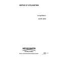ARTHUR MARTIN ELECTROLUX ACM2653 Owners Manual