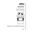 JUNO-ELECTROLUX JES2000 Owners Manual