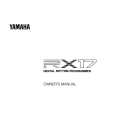 YAMAHA RX17 Owners Manual
