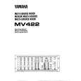 YAMAHA MV422 Owners Manual
