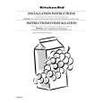WHIRLPOOL KSCS25FKBT02 Installation Manual