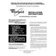 WHIRLPOOL SF5100SKW0 Installation Manual