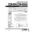 YAMAHA CDX900/U Service Manual