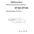 ELECTROLUX EFT929 Owners Manual