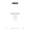 ZANUSSI ZWD586 Owners Manual