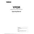YAMAHA YPDR Owners Manual