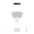 ZANUSSI F1015 Owners Manual