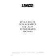 ZANUSSI ZFC1604S Owners Manual