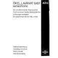 AEG LAV6451SENS. Owners Manual