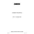 ZANUSSI ZK 21/11 B Owners Manual