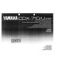 YAMAHA CDX-710 Owners Manual