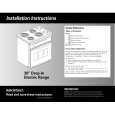 WHIRLPOOL RS610PXGN1 Installation Manual