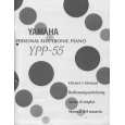 YAMAHA YPP-55 Owners Manual
