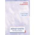 ARTHUR MARTIN ELECTROLUX AW563F Owners Manual