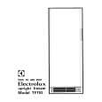 ELECTROLUX TF110 Owners Manual