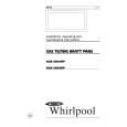 WHIRLPOOL AGB 504/WP Installation Manual