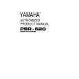 YAMAHA PSR-520 Owners Manual