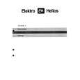 ELEKTRO HELIOS SH626-3 Owners Manual