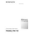ROSENLEW PASSELIRW781 Owners Manual