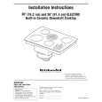 WHIRLPOOL KECD805HWH3 Installation Manual