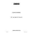 ZANUSSI ZT 155 AR Owners Manual