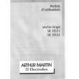 ARTHUR MARTIN ELECTROLUX SE0531 Owners Manual