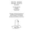 AEG DM8600-M Owners Manual