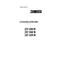 ZANUSSI ZCF280M Owners Manual