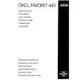 AEG FAV443SGA Owners Manual