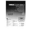 YAMAHA CDX-660 Owners Manual