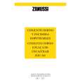 ZANUSSI ZOU541X Owners Manual
