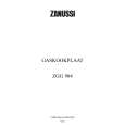 ZANUSSI ZGG984IXC Owners Manual