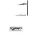 ARTHUR MARTIN ELECTROLUX CM6371W2 Owners Manual