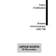 ARTHUR MARTIN ELECTROLUX AHO700W Owners Manual