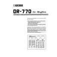 BOSS DR-770 Owners Manual