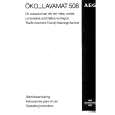 AEG LAV508 Owners Manual