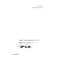ROSENLEW RJP3320 Owners Manual