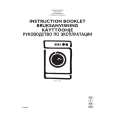 ELECTROLUX EWF1025 Owners Manual