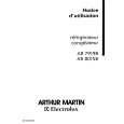 ARTHUR MARTIN ELECTROLUX AR7919B Owners Manual