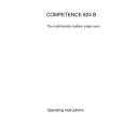 AEG Competence 824B Owners Manual