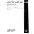 AEG VAMPYRMULTI300 Owners Manual