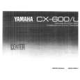 YAMAHA CX-600 Owners Manual