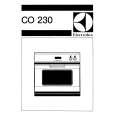 ELECTROLUX CO230 Owners Manual