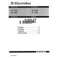 ELECTROLUX TF1164SLG Owners Manual