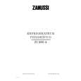 ZANUSSI ZI1603A Owners Manual