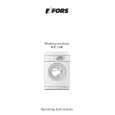 FORS WE1400 Owners Manual
