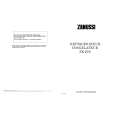 ZANUSSI ZK21/6 Owners Manual