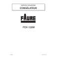 FAURE FCH128W Owners Manual